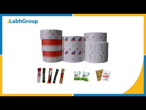 Printed pe coated packing paper for sugar sachets