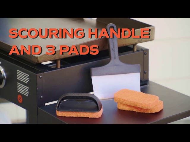 مجموعة أدوات تنظيف الشواية بلاكستون