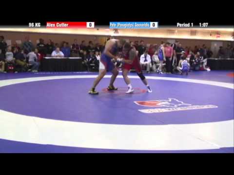 GR 96 KG QF - Alex Cutler (Israel) vs Pete Gounaridis (Army WCAP)