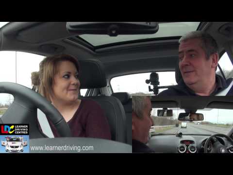 Claire's 15th driving lesson - Higher speed busier roads and junctions (9 and 11)