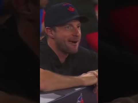 Max Scherzer letting the ump know how he feels…