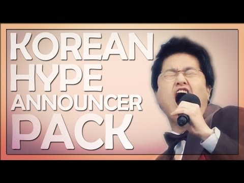 Korean Hype Announcer Pack - Christmas Wishlist