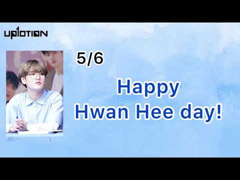 KPOP BIRTHDAY VOL.265(UP10TION ファニ)