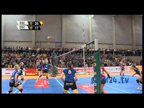 Volleyball Playoff Finalhinspiel Schweriner SC - Dresdner SC Teil 2