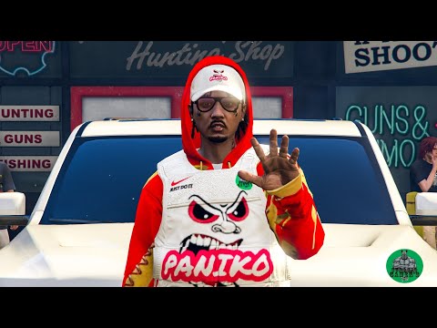 Boechi ❌ UziMatic ❌ G-Bro - Paniko Remix ( Official Gta video version )
