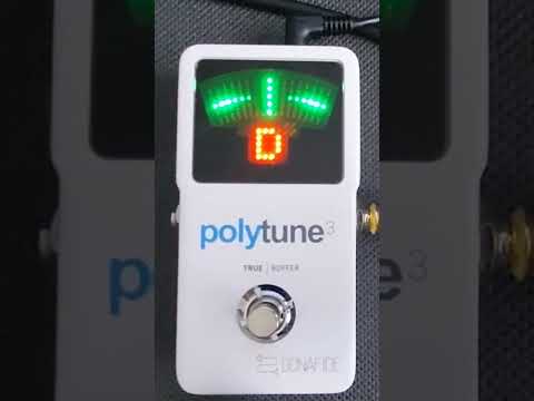 TC Electronics PolyTune 3 | Bass Test (short) #bass #tuner #basstuner