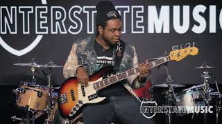 Video thumbnail for Fender American Ultra Jazz Bass Guitar, Ultraburst with Rosewood Fingerboard | Interstate Music by Interstate Music