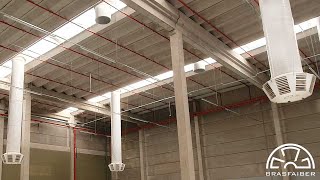 Ventilação Geral Diluidora em Indústria