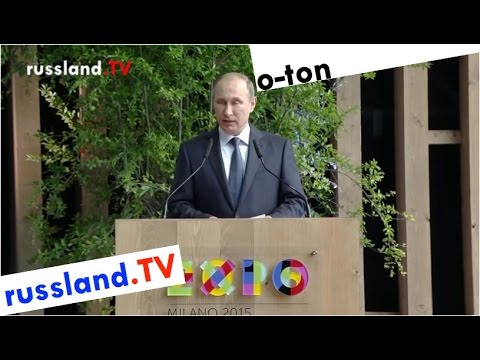 Putins Expo-Rede auf deutsch [Video]