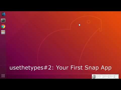 usethetypes#2 - Your First Snap App