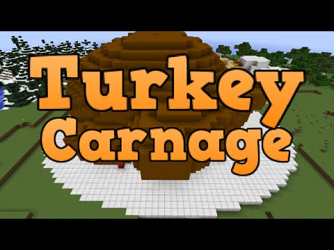 Minecraft - Thanksgiving Turkey CARNAGE
