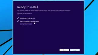 Upgading and Installing Windows 10 Using The Media Creation Tool
