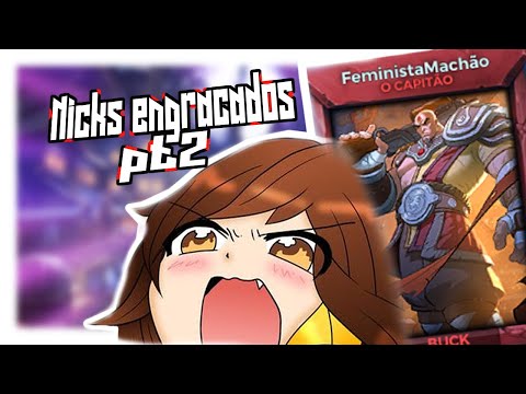 NICKS ENGRAÇADOS DE PALADINS 2