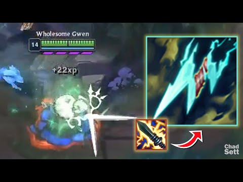 Gwen with NEW Statikk Shiv..