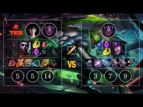 TES knight Ekko vs Syndra Mid - KR Patch 10.12