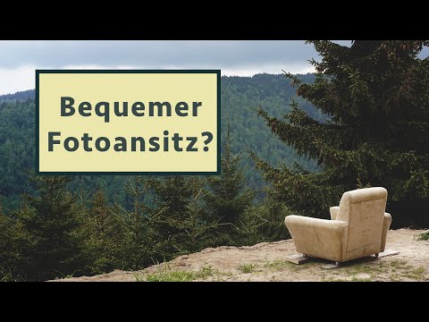 3 Tipps, wie du deinen Ansitz komfortabler machen kannst - Tierfotografie Tutorial