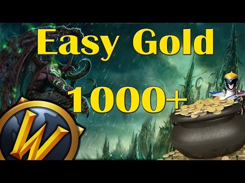 World of Warcraft: Gold Farming 1000g+  (Fishing Felblight)