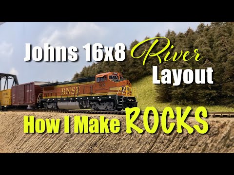 Johns Trains Making HO/N Scale Rocks!