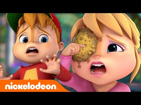 Can Alvin Rescue The Chipmunks From A TOAD Attack?! | ALVINNN!!! | Nickelodeon Cartoon Universe