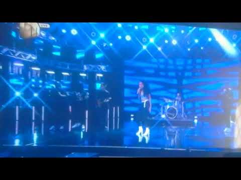 Ntokozo performing at idol's. Top 6