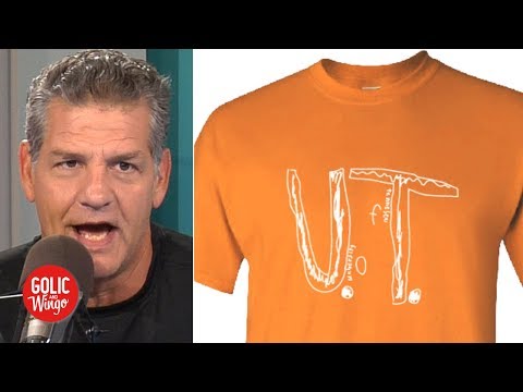 University of Tennessee sells bullied student’s handmade ‘U.T.’ logo design | Golic and Wingo Video