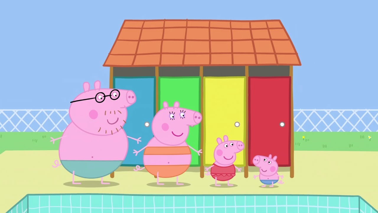 Peppa Pig Goes Swimming