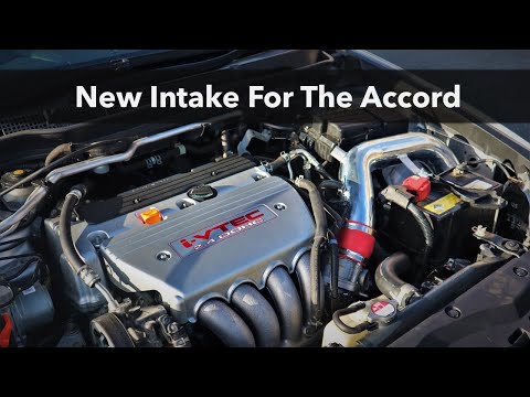 Installing a Cold Air Intake on my CL9 Accord Type S
