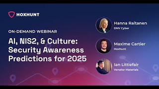 AI, NIS2, & Culture: Security Awareness Predictions for 2025