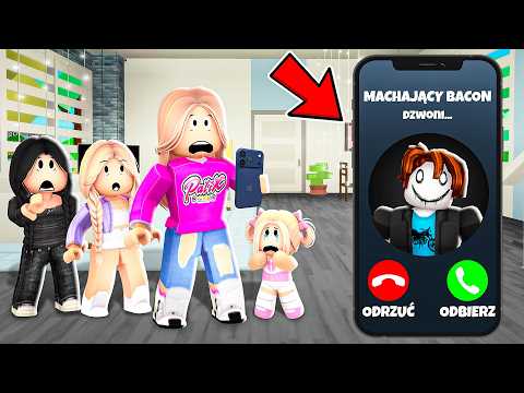 MACHAJĄCY BACON ZADZWONIŁ DO MNIE i POKAZAŁ TO... na BROOKHAVEN w ROBLOX! 😱