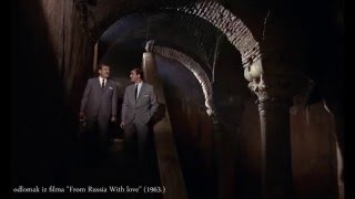 James Bond and Karim at Cistern