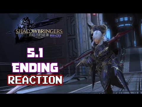 Krimson KB Reacts: FFXIV Shadowbringers 5.1 Ending