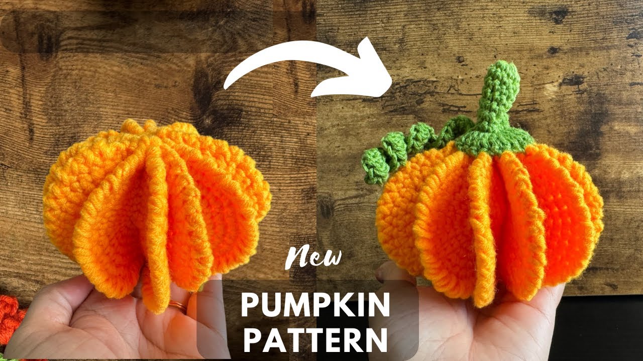 NEW and EASY 3D Pumpkin Tutorial
