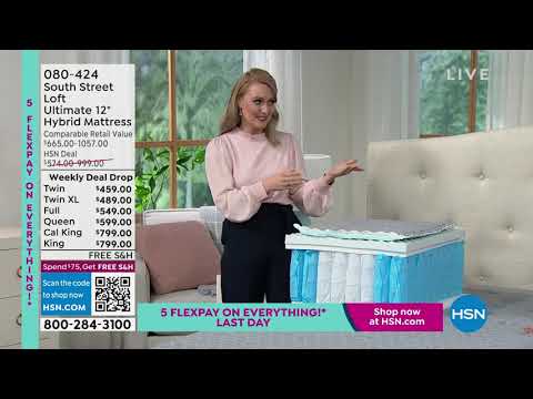 South Street Loft Ultimate 12" Twin Hybrid Mattress