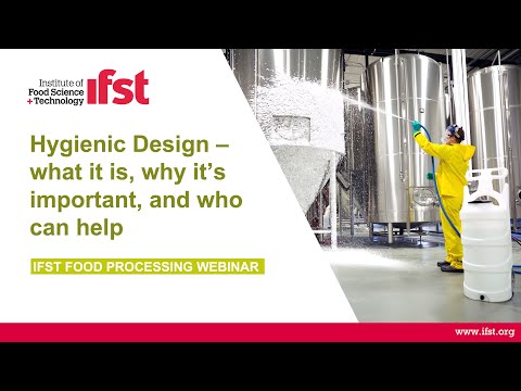 ภาพ thumbnail webinar ด้าน hygienic design ของ IFST