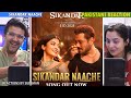 Pakistani Couple Reacts To Sikandar Naache Sikandar Salman Khan Rashmika JAM8 Amit M