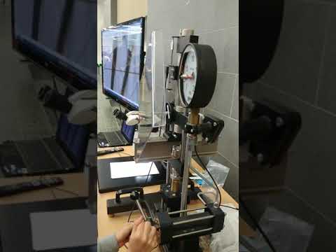 Carbon fiber 3 point bending test
