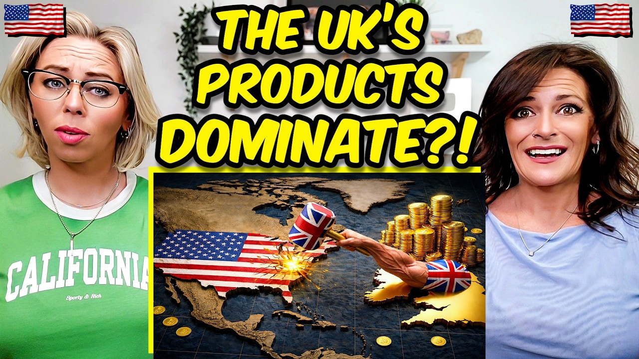 American Couple Reacts: 10 UK Products That Outsell The USA & The World! FIRST TIME REACTION!
