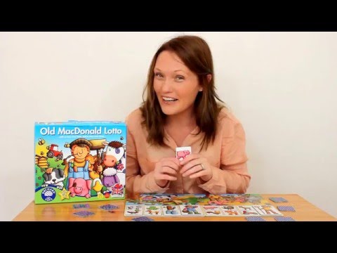 Orchard Toys: OLD MAC DONALD LOTTO - play with Hayley!