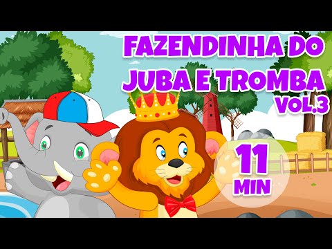Fazendinha do Juba e Tromba Vol. 3 - Giramille 11 min | Desenho Animado Musical
