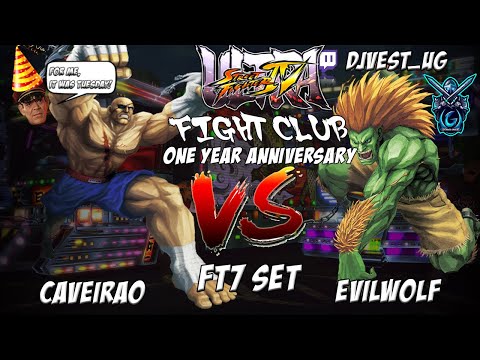 USF4 Fight Club 1st Year Anniverary - Caveirao VS EvilWolf FT7 Set
