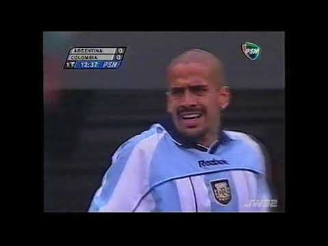2001.06.03 Argentina 3 - Colombia 0 (Partido Completo 60fps - Clasificatorias Corea-Japón 2002)