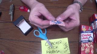 Cracker Jack Marriage Proposal