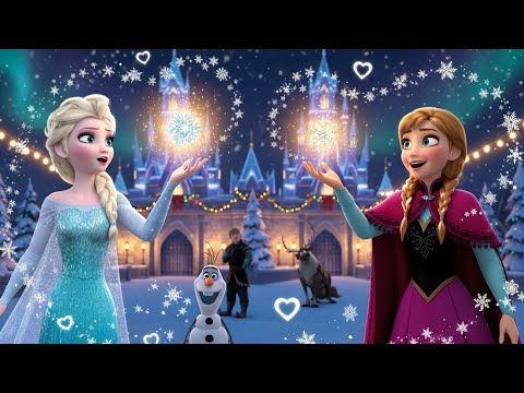 🆕🎶Elsa & Anna's Magical Christmas Celebration🎄💖 | A Magical Frozen Fairytale of Sisterhood