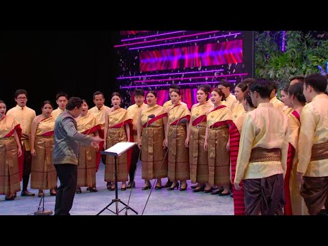 Suanplu Chorus สวนพลูคอรัส in Open Category Choirs at Llangollen International Eisteddfod 2019