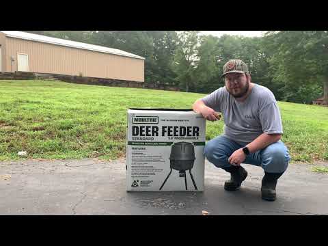MOULTRIE DEER FEEDER STANDARD REVIEW