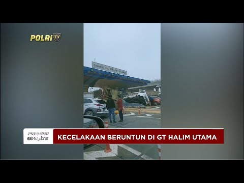 PRESISI UPDATE : KECELAKAAN BERUNTUN DI GERBANG TOL HALIM UTAMA 27/03/2024 11.00