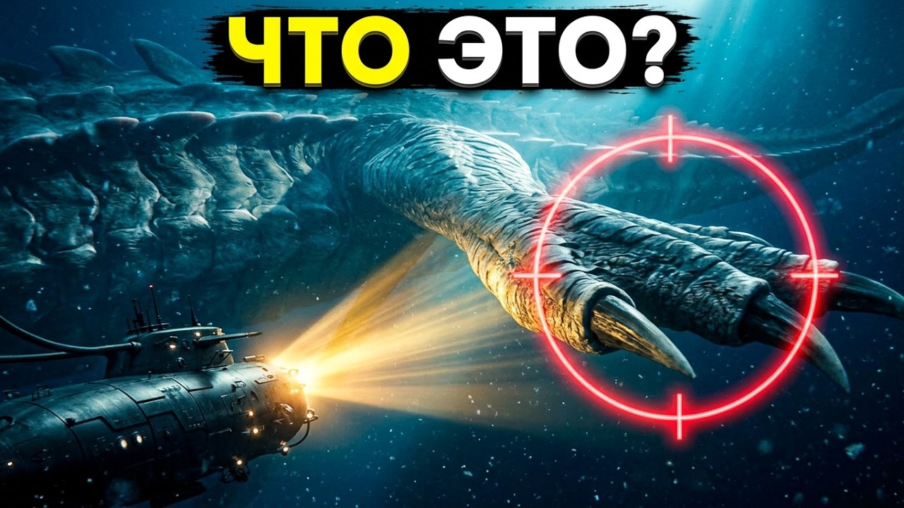 Учёные обнаружили гигантское существо подо льдами Антарктиды