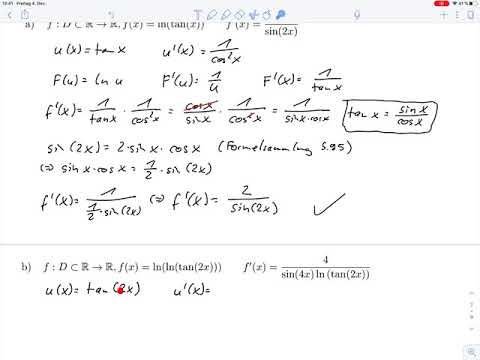 Übungsblatt8 – Ableitungen mit der Kettenregel Aufg.13