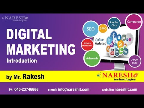 Digital Marketing Introduction By Mr Rakesh