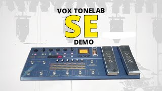 Video thumbnail for Vox Tonelab SE Guitar Multi-effects Demo by Guitar Gear Spot